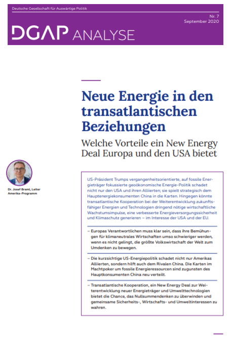 Neue Energie in den transatlantischen Beziehungen
