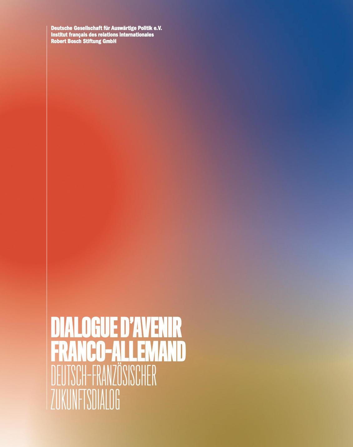 Deutsch-Französischer Zukunftsdialog Cover 