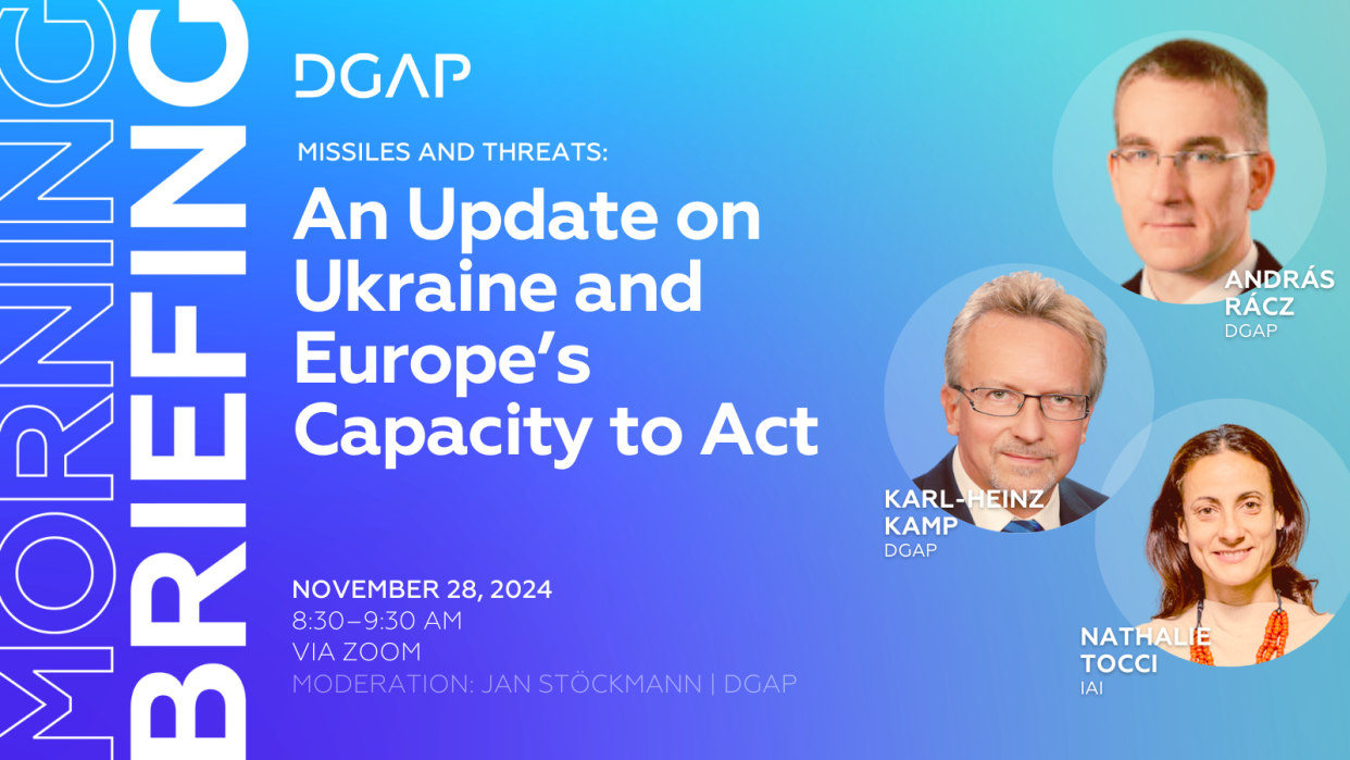 Visual Morning Briefing 28.11.2024