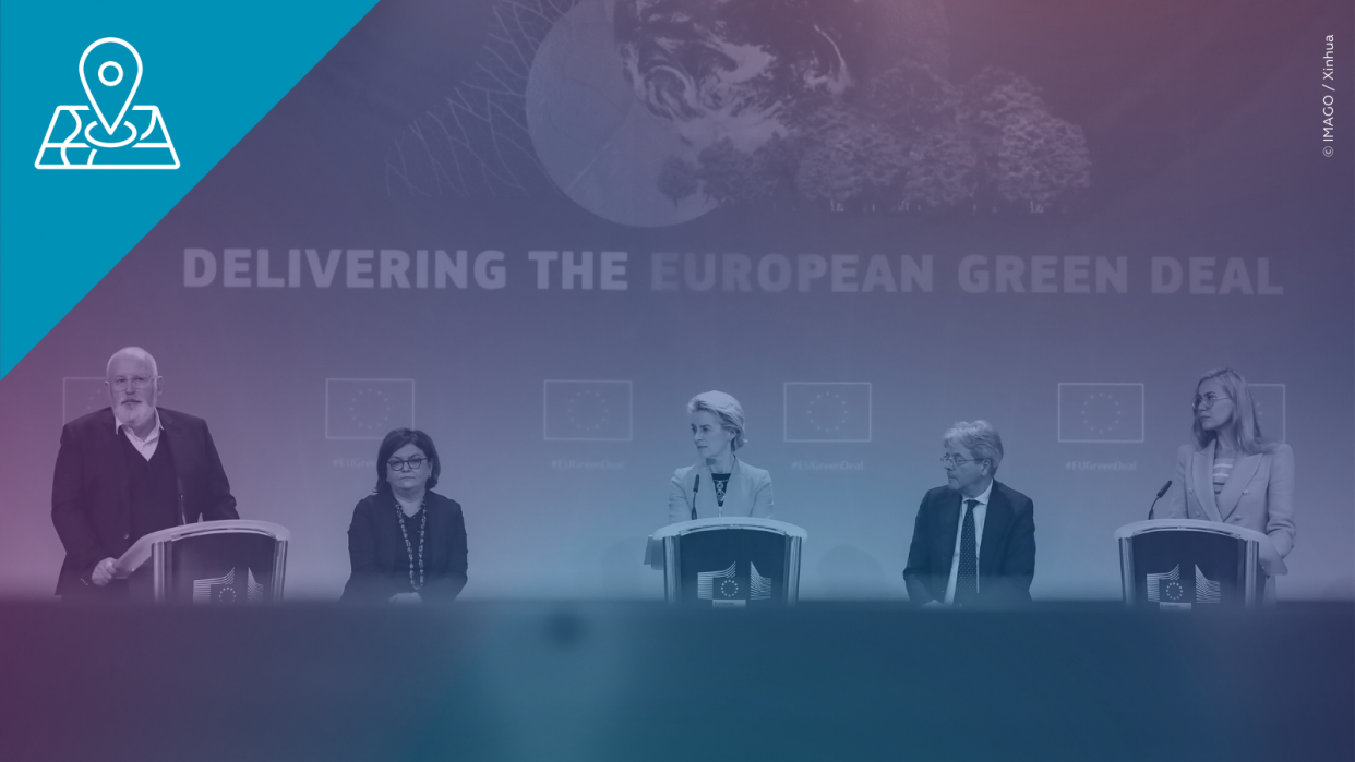 European Green Deal – die EU-Nachhaltigkeitsagenda auf dem Prüfstand Visual