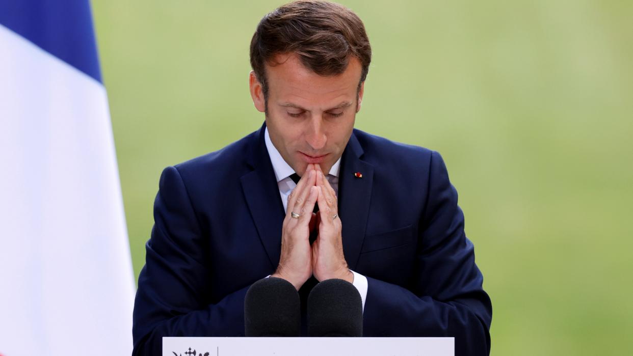 Präsident Emmanuel Macron