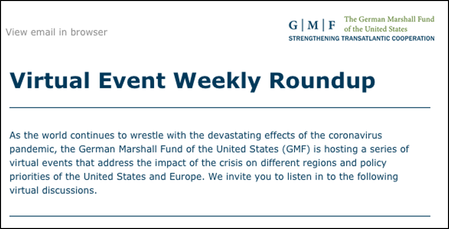 Header GMF Newsletter