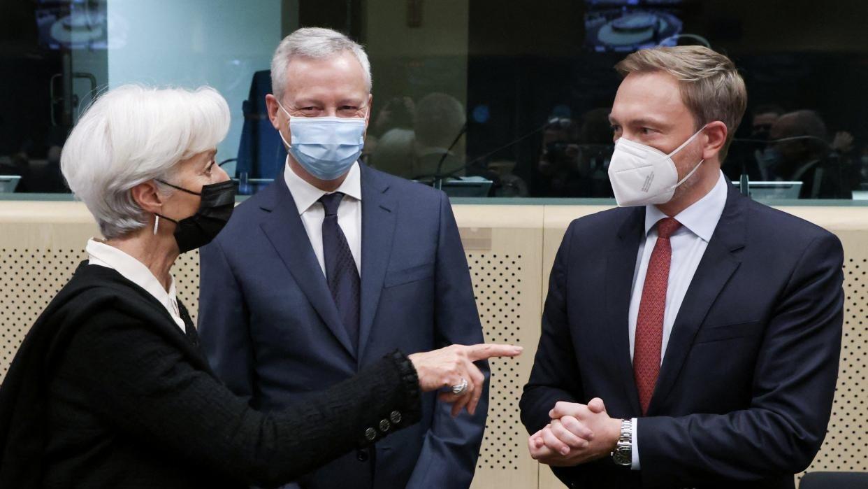 Euro zone finance ministers