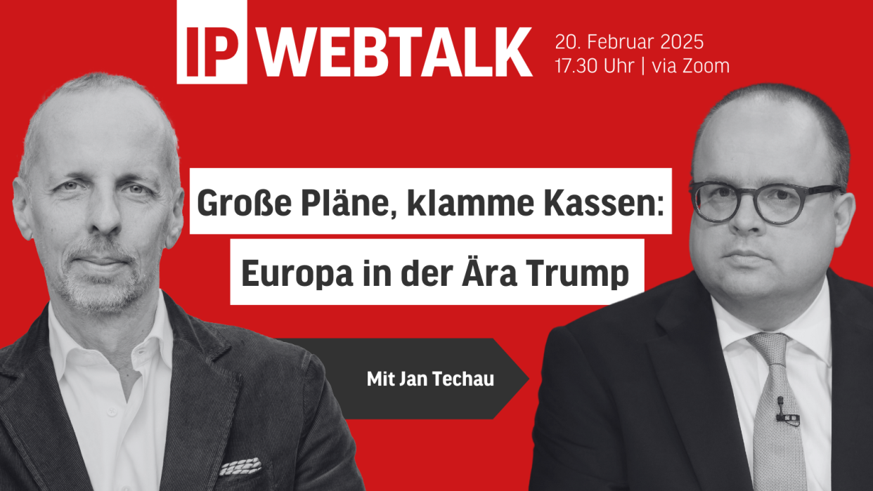 Große Pläne, klamme Kassen: Europa in der Ära Trump | DGAP