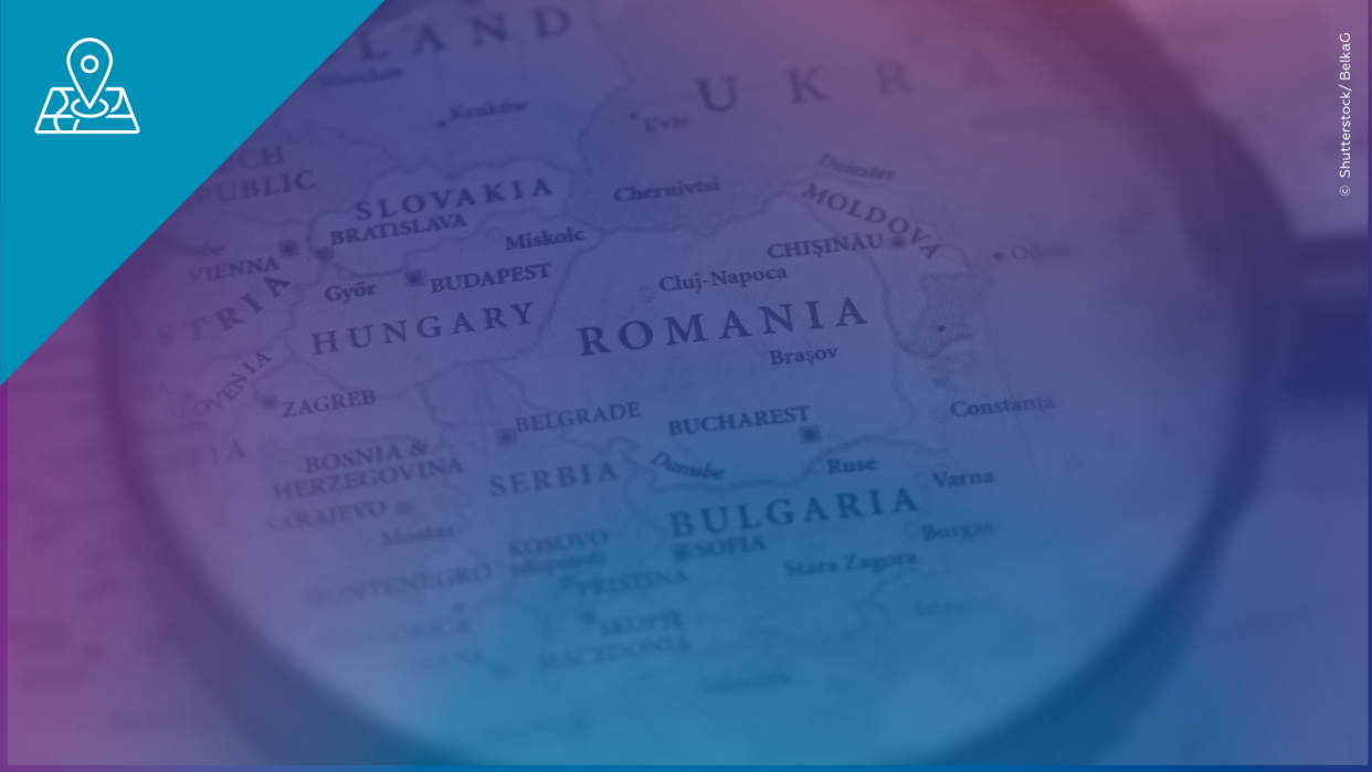 The Western Balkan region on the European card