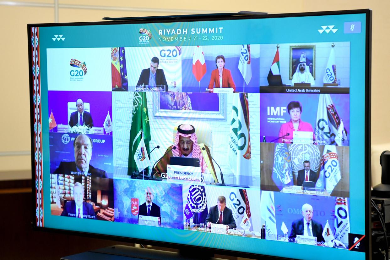 The 15th G20 Summit hosted by Saudi Arabia.