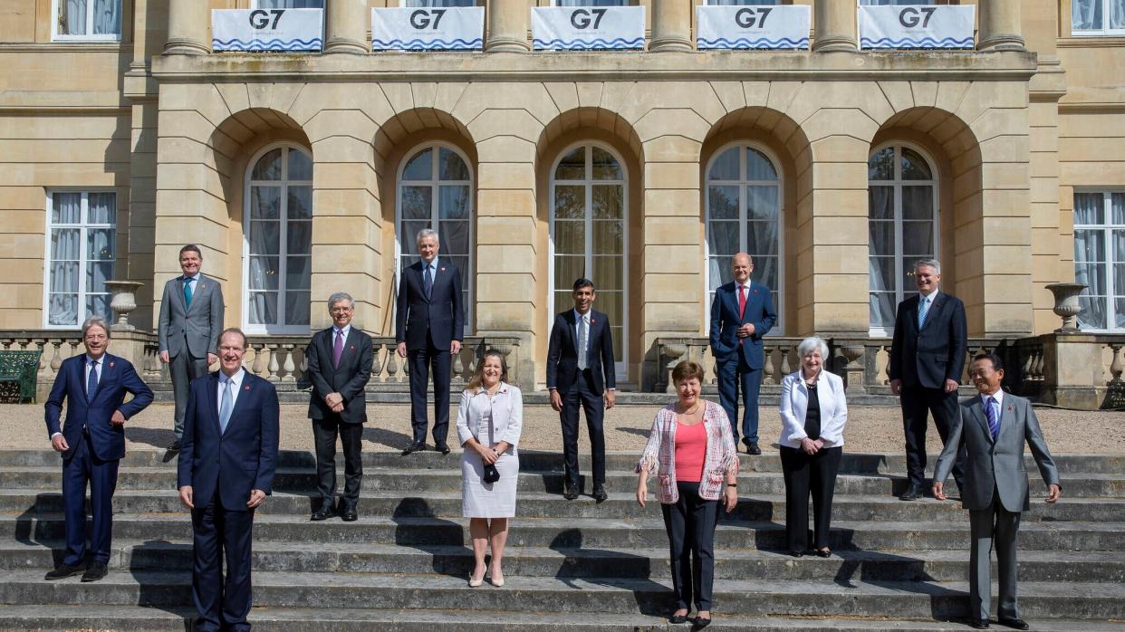 June 5, 2021 G7 finance ministers