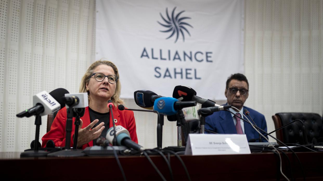 Abbildung: Svenja Schulze, Sahel Alliance