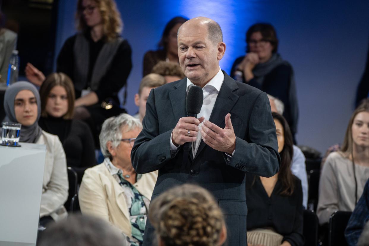 Scholz Bürger:innen-Gespräch