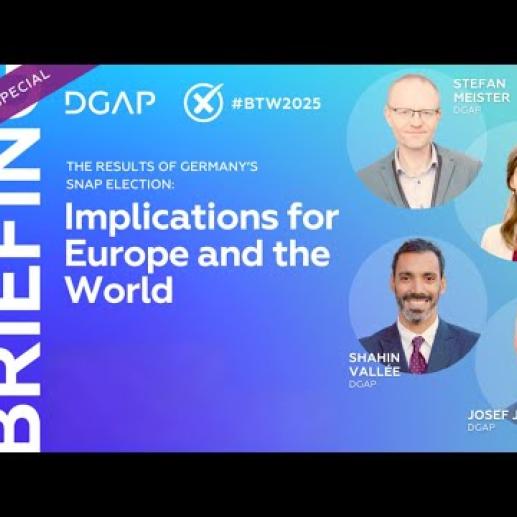 The Results of Germany’s Snap Election: Implications for Europe and the ...