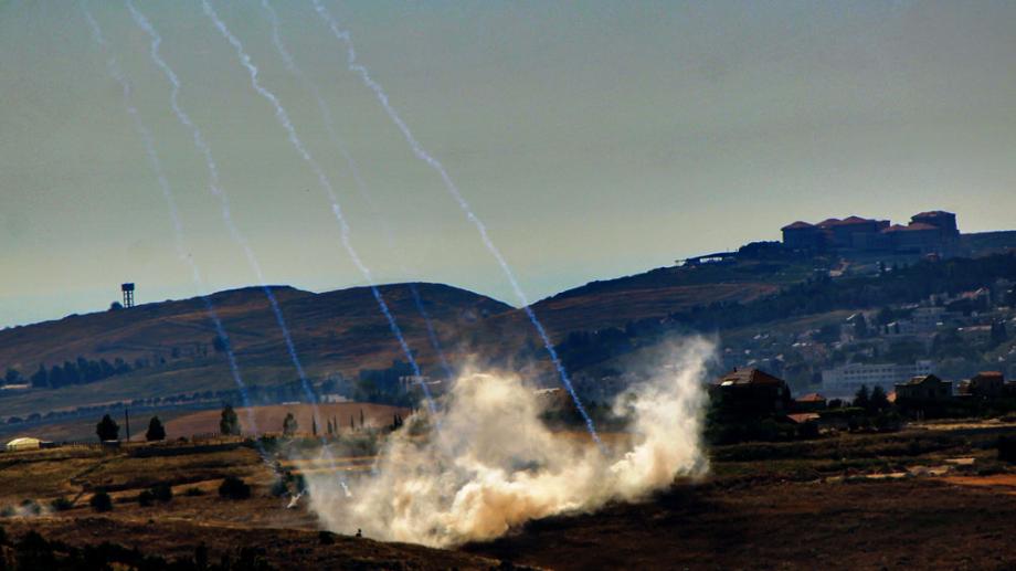 Bild: Rauch steigt nach israelischem Beschuss im südlichen Libanon auf