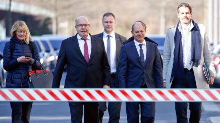Finanzminister Scholz und Wirtschaftsminister Altmaier