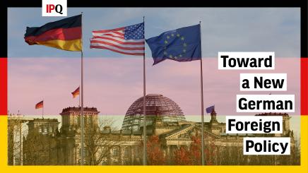 German, US and EU flags fly in front of the Reichstag building ahead of the meeting between US President Obama and German Chancellor Merkel in Berlin.