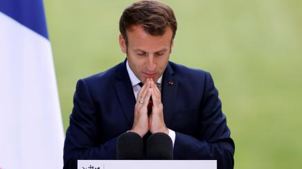 Präsident Emmanuel Macron