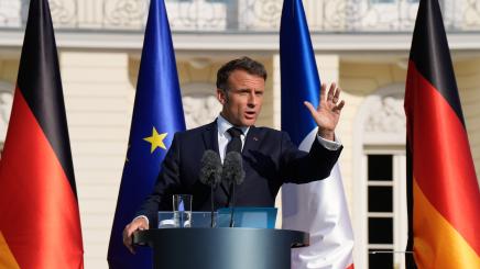 Staatsbesuch des französischen Präsidenten Emmanuel Macron