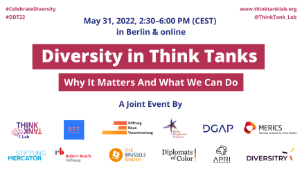 Event Visual: Diversity in Think Tanks