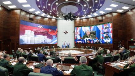 Picture: Shoigu on September 21 ordered to implement President Vladimir Putin s decree on partial mobilization in Russia.
