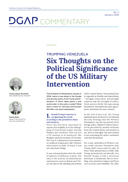 DGAP Commentary No. 2, January 2026, 5p.-COVER