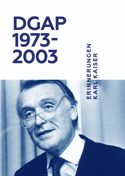 Erinnerungen von Karl Kaiser 1973-2003 Cover
