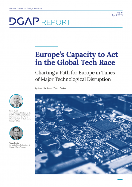 Europes Capacity To Act In The Global Tech Race Dgap