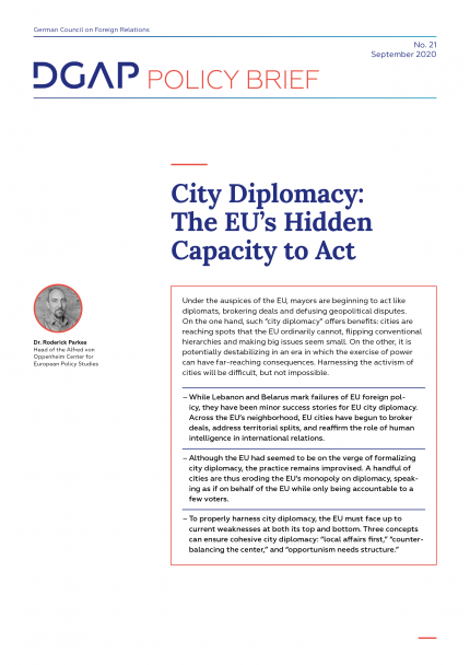 City Diplomacy | Dgap