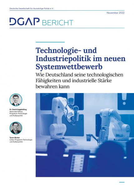 DGAP Report Digital Grand Strategy – Kapitel: Industrial Policy-Cover