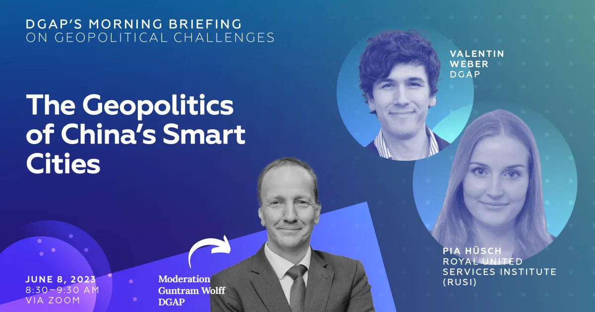 The Geopolitics of China’s Smart Cities | DGAP